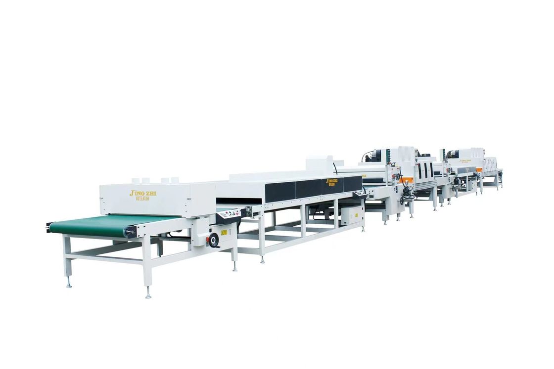 Lacquer UV Roller Coating Machine High Performance For SPC LVT WPC Floor